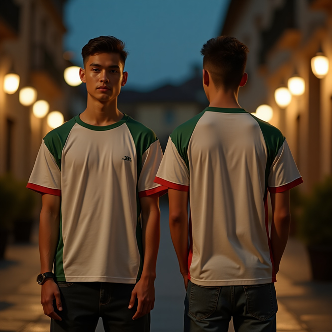 NightStroll Colorblock Tee