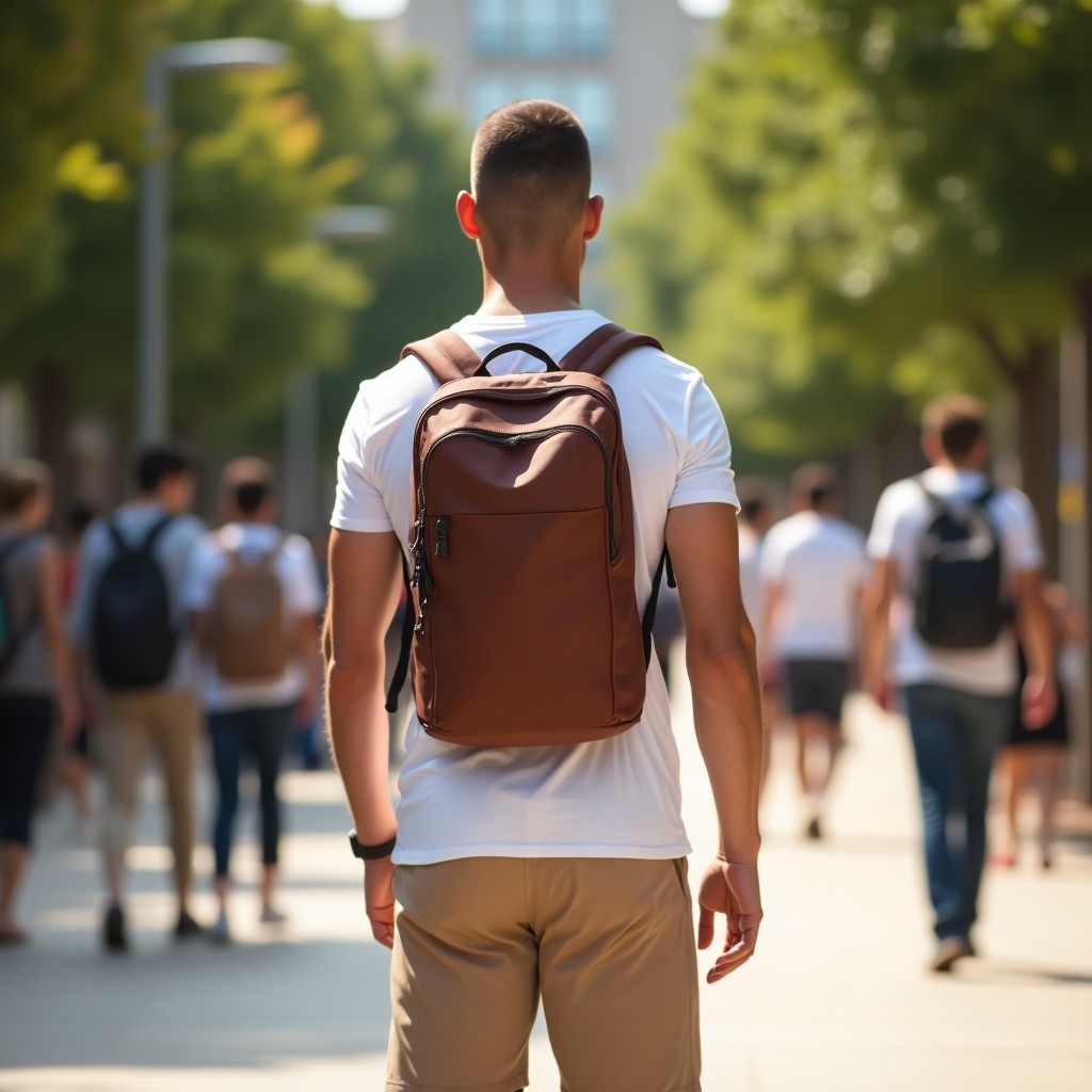 The Urban Nomad: Chic Backpack Adventure