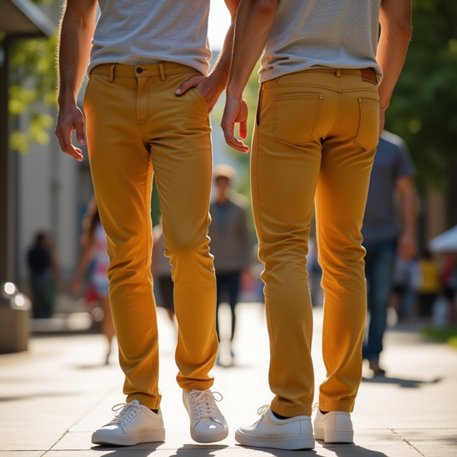 Golden Stroll Skinny Jeans