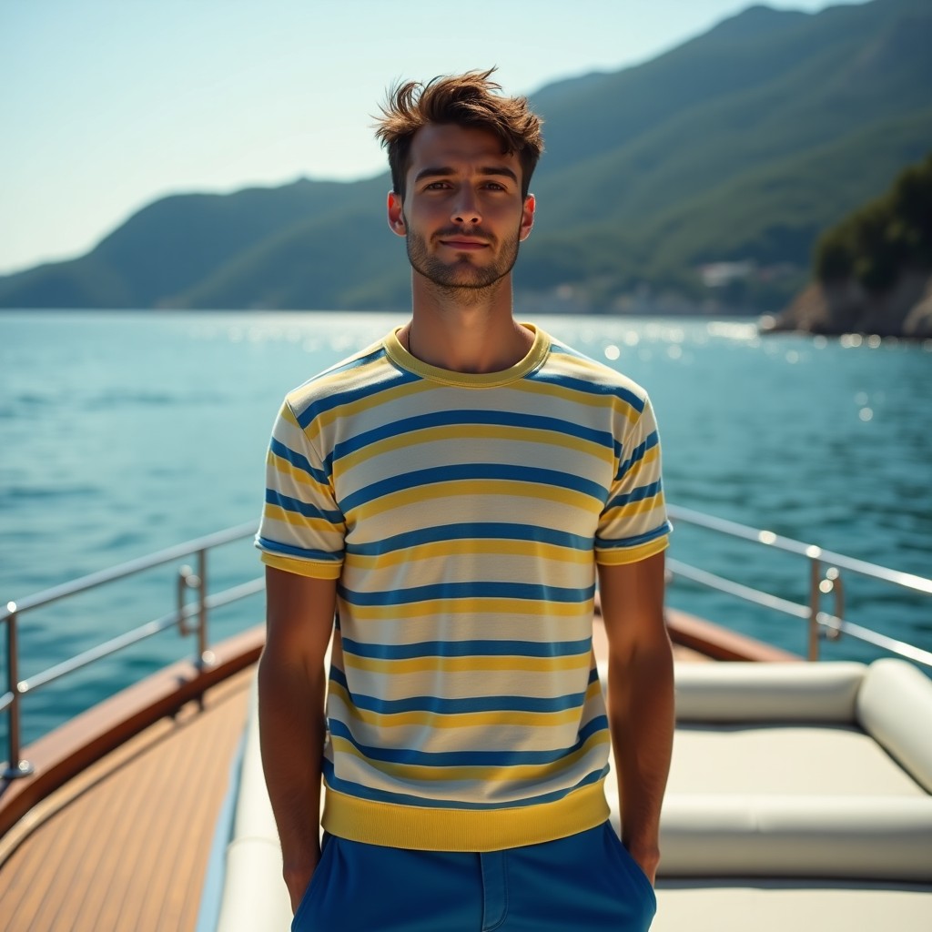 Nautical Breeze Striped Tee