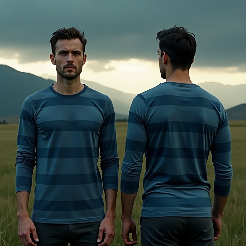 Stripes & Vibes Long Sleeve Tee