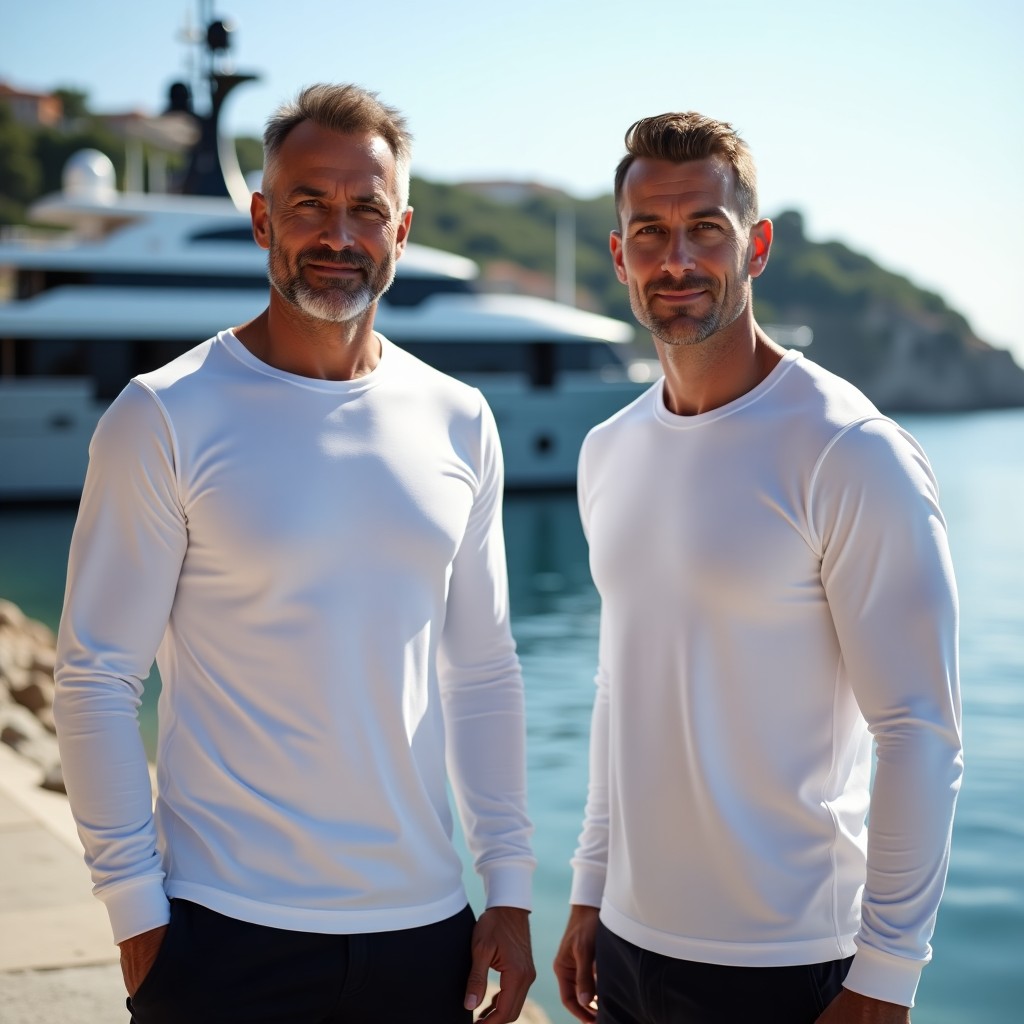 Yacht Club Chic: The Captain's Crewneck